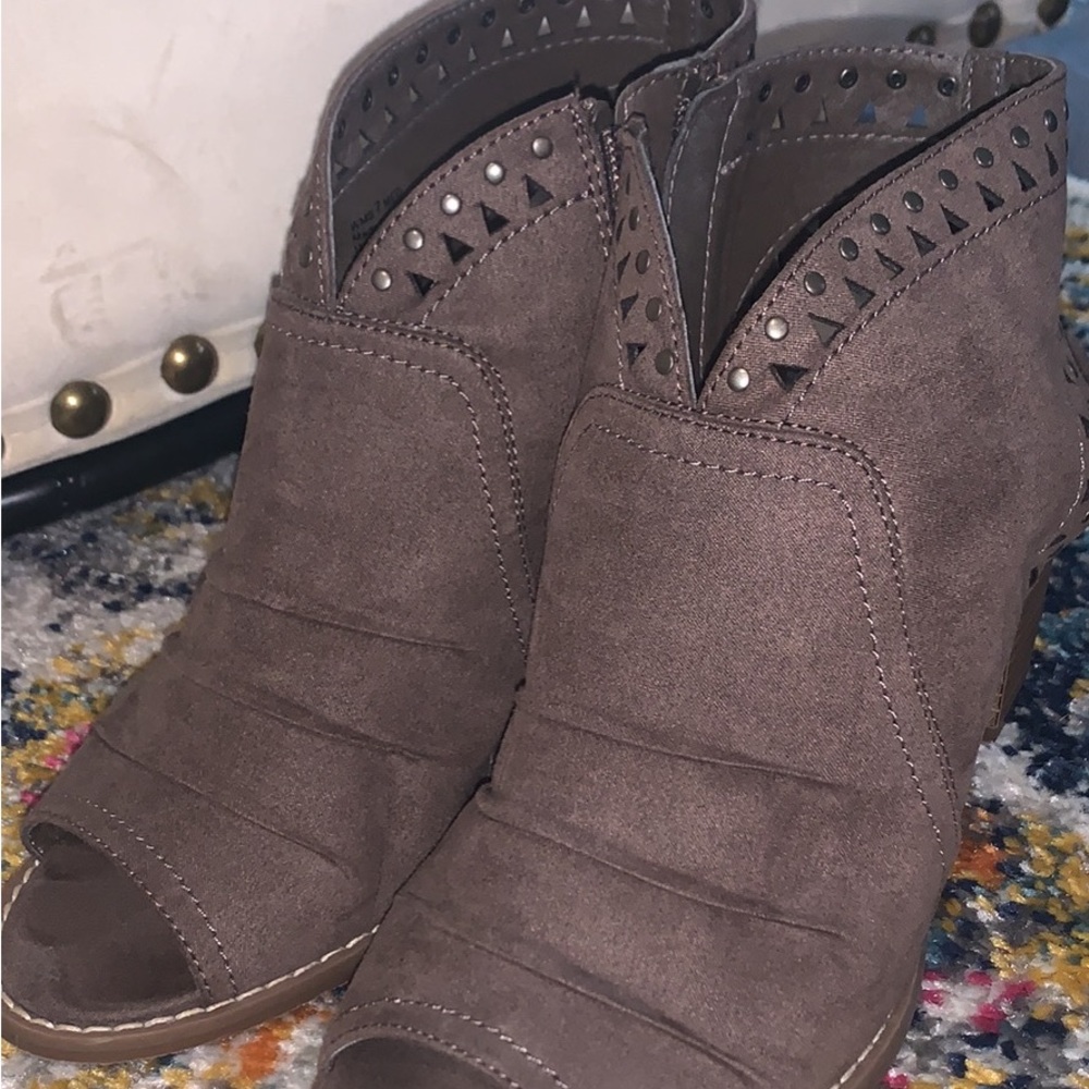 Open Toe Block Heel